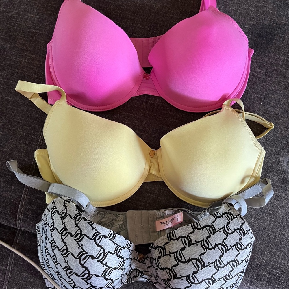 Juicy Couture bras 3 for 1 36D